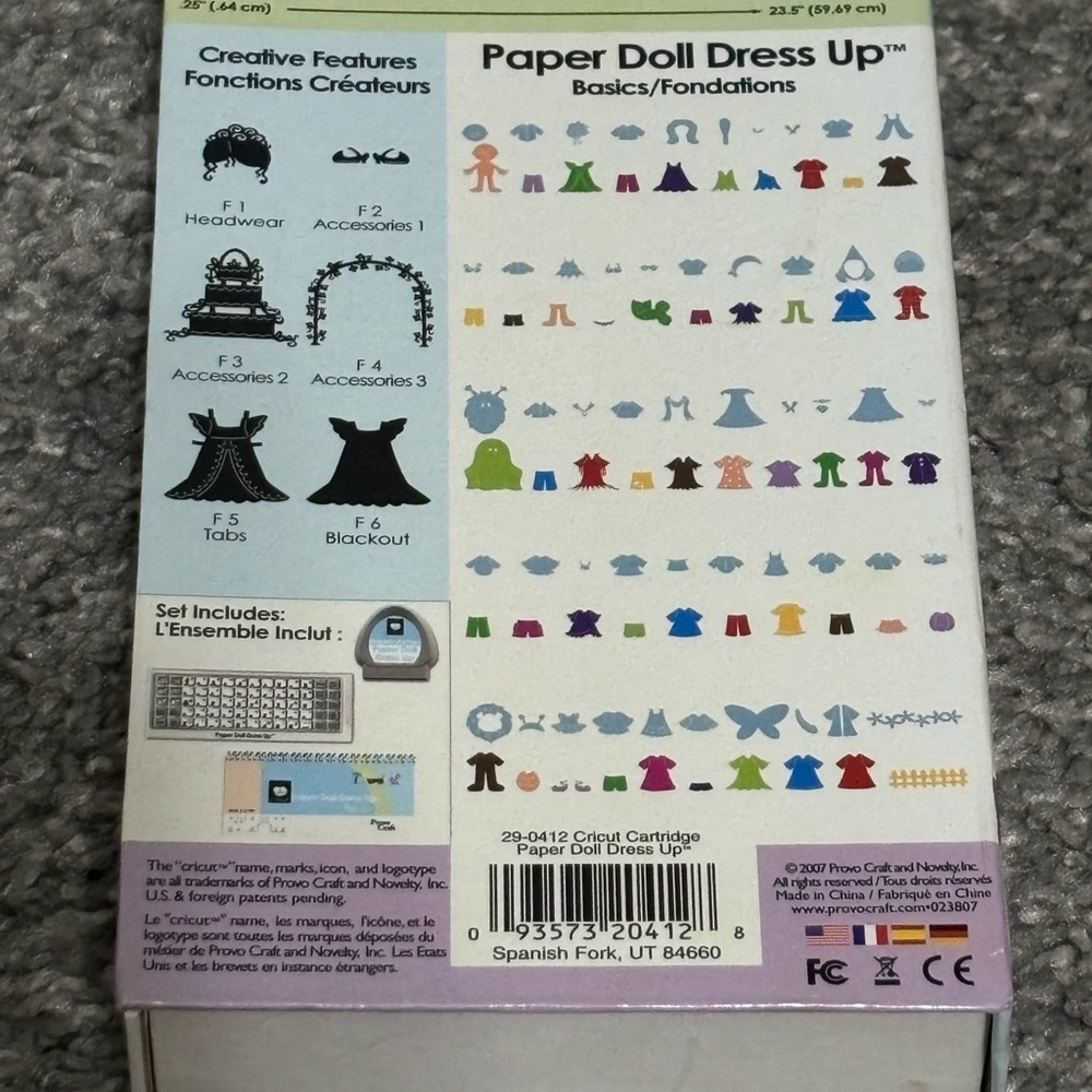 3 Cricut Cartridge Set - Picture 4 of 4